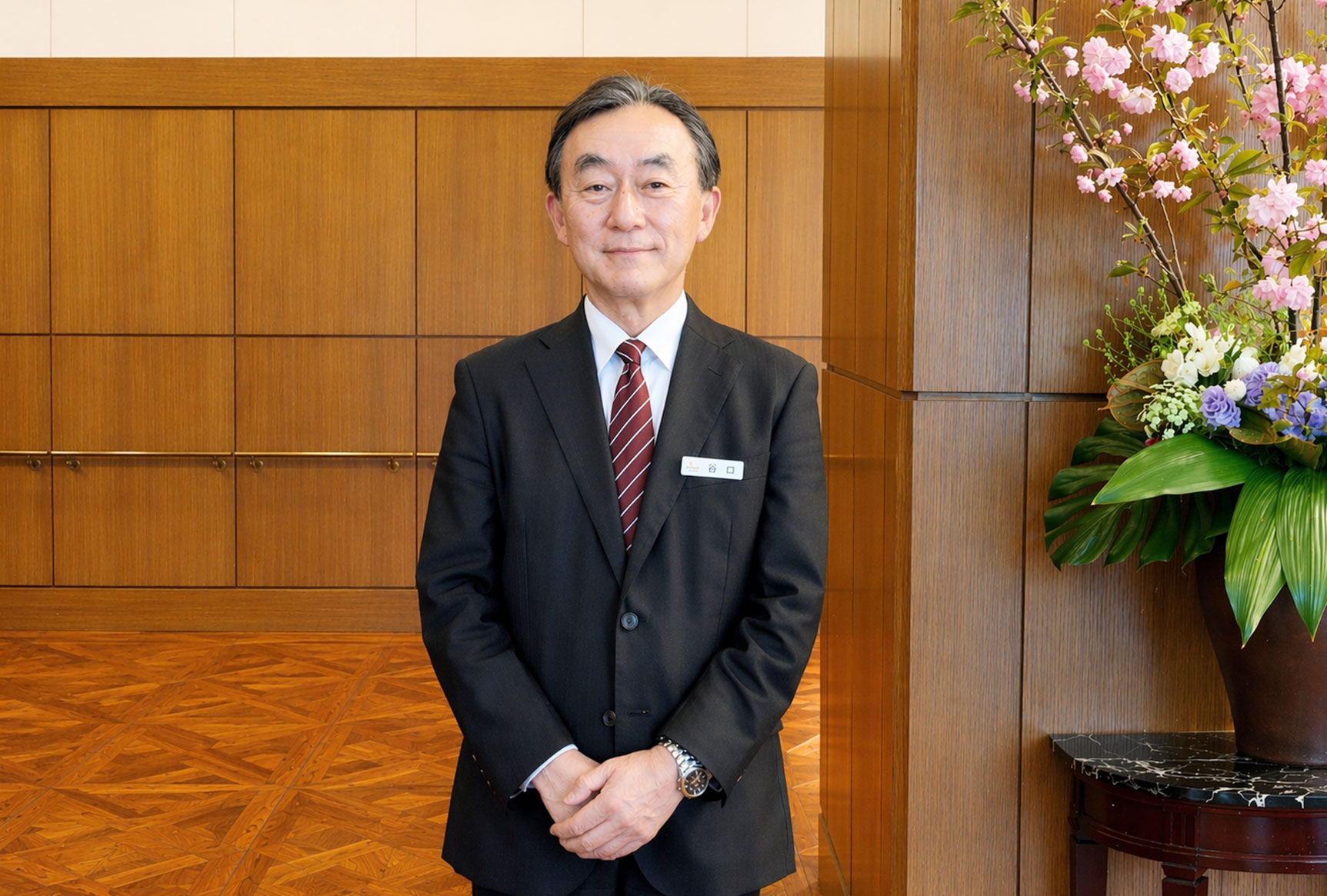 社長近影